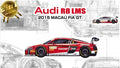 Nunu kits 1:24 Scale Audi R8 LMS Fia GP Macau 2015 #6/#7