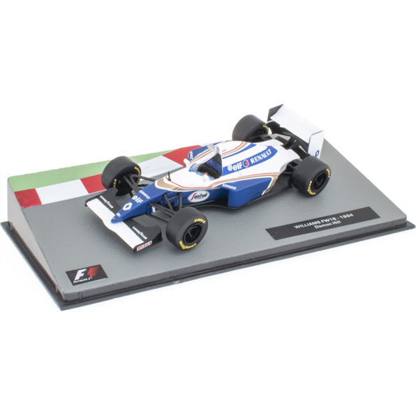 Atlas Editions 1:43 Scale Williams FW16 D.Hill - 1994 F1 Collection