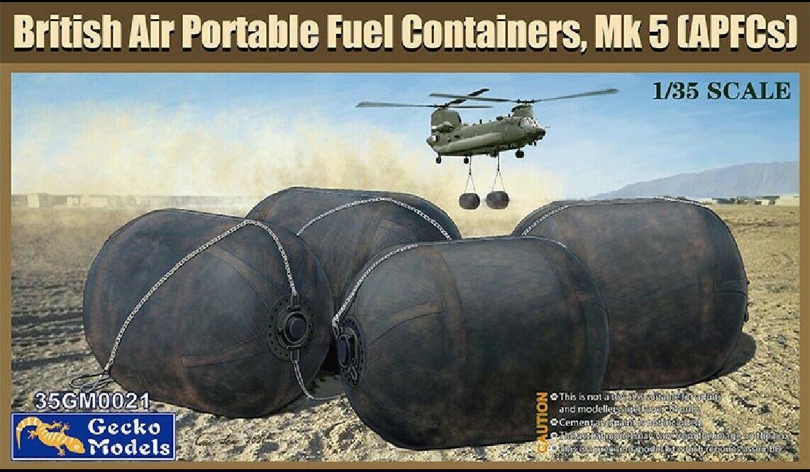 Gecko Models 1/35 Scale British Air Portable Fuel Containers Mk5 APFCs 35GM0021