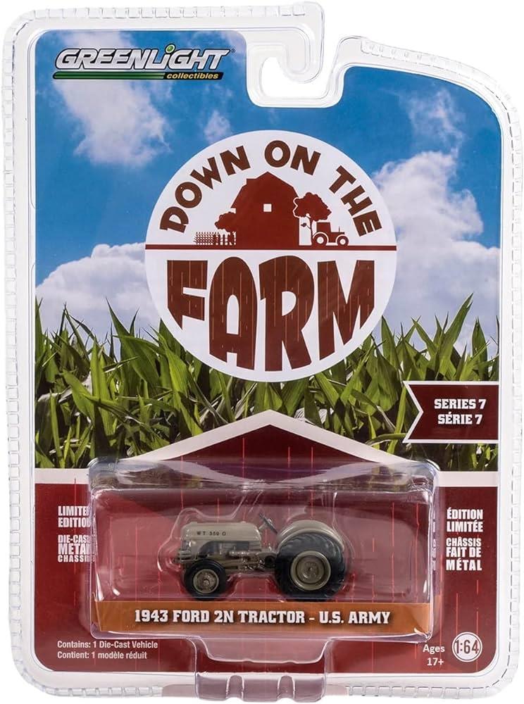 Greenlight 1:64 Scale Ford 2N Tractor US Army 1943