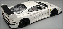 Tecnomodels 1:18 Scale Ferrari F40 LM 1996 Pearl Metallic White w/5 Spoke Black Rims