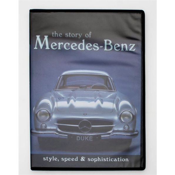 Atlas Editions 1:43 Scale DVD 'The Story of Mercedes-Benz' Pack of 10 English 86 minutes run time Region Free