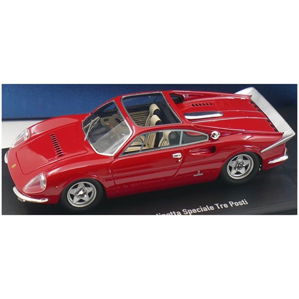 Autocult 1:43 Scale Ferrari 365P 3 Oosti 1966 'Gianni Agnelli Red Version Before Restoration' (156pcs)