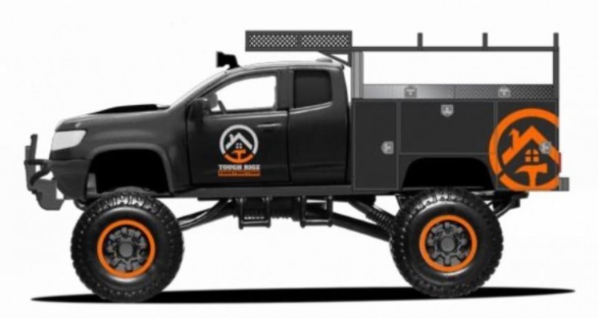 Maisto Chevrolet Colorado ZR2 2017 Black  4.5 Scale"