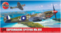 Airfix A17002 1/24 Scale Supermarine Spitfire Mk.VIII  RAAF, RAF USAAF Markings