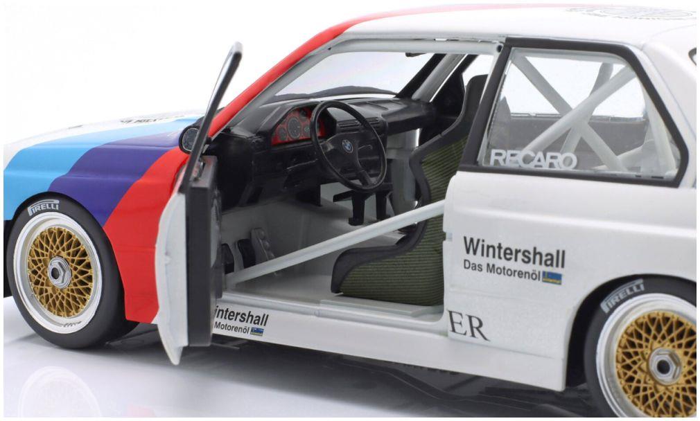 IXO 1:18 Scale BMW M3 (E30) #2 DTM Champion 1987 Eric Van de Poele w/Collectors Box