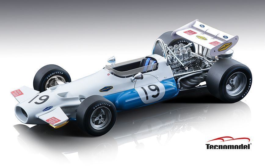 Tecnomodels� 1:18 Scale Brabham BT33 1970 Belgian GP #19 Rolf Stommelen