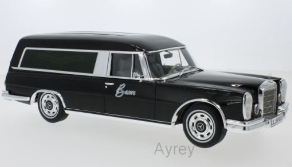Best Of Show 1:18 Scale Mercedes 600 Pollmann Black 1969