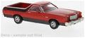 Brekina 1:87th Scale Ford Ranchero GT rot 1977