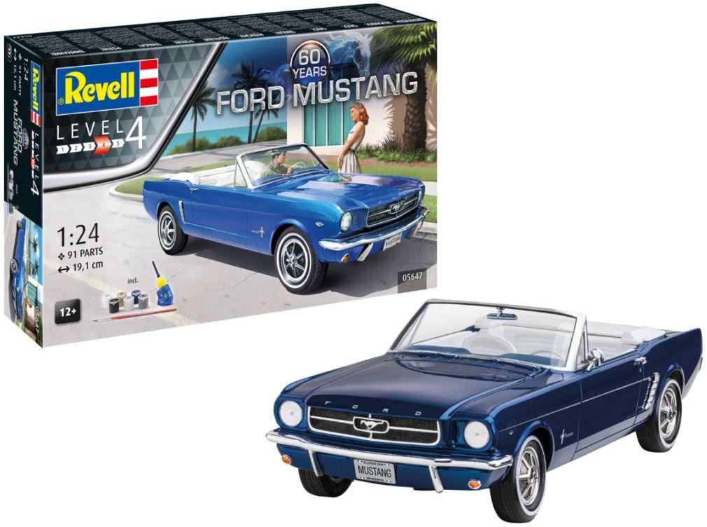 Revell 1:24 Scale Ford Mustang 60th Anniversary