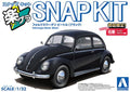 Aoshima  1:32nd Scale VW Beetle Black