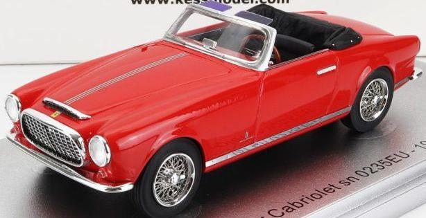 Kess 1:43 Scale Ferrari 212 Inter sn0235EU Red Cabriolet Top Down 1952