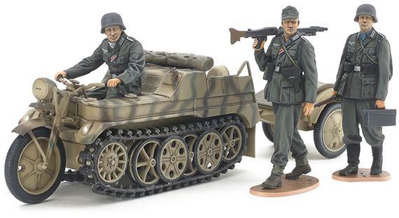 Tamiya 1:35 Scale Kettenkraftrad Mid prod