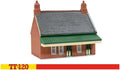 Hornby  1:120th Scale Station Waiting Room - Red Brick Collectio