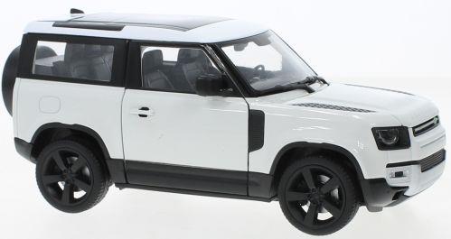 Welly 1:24 Scale Land Rover Defender White 2020