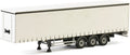 WSi 1:50 Scale Curtainside Trailer - White
