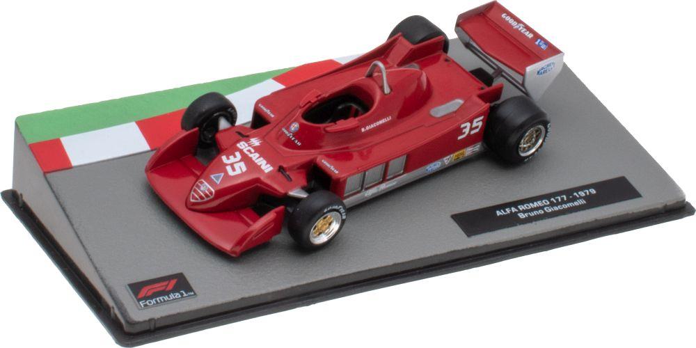 Atlas Editions 1:43 Scale Alfa Romeo 177 - Bruno Giacomelli 1979 - F1 Collection