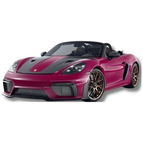 GT Spirit 1:18 Scale Porsche 718 Spyder RS WP Pink 2023