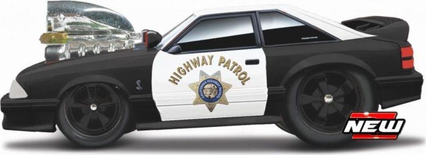 Maisto 1:64 Scale Ford Mustang SVT Cobra 'Highway Patrol' 1993 Series 1