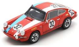 Spark 1:43rd Scale Porsche 911 #32 Winner 24H Spa 1968 W. Kauhsen/H. Kelleners/E. Kremer