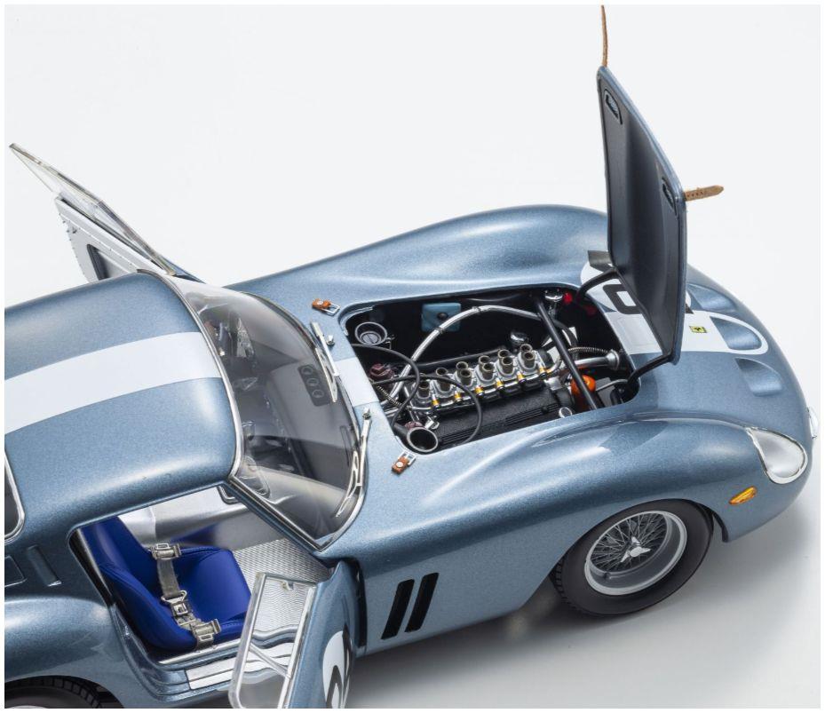 Kyosho 1:18 Scale Ferrari 250 GTO Sebring 1st GT 3.0 1962 #24