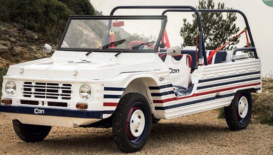 Norev 1:18th Scale Citroen Mehari Blue White Red 2016