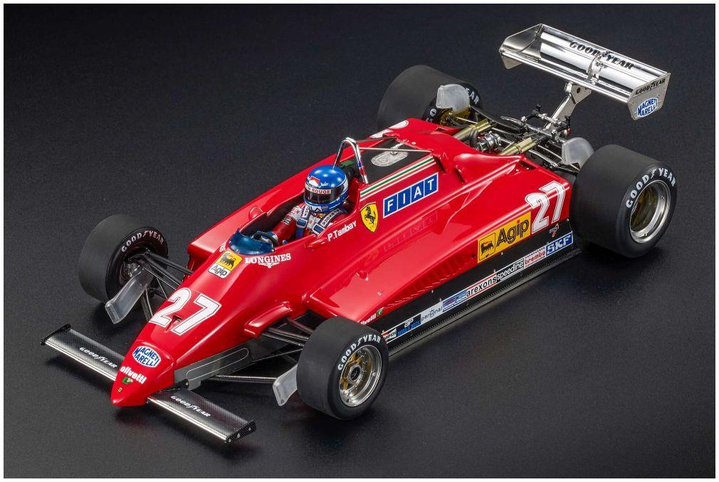 GP Replicas 1:18 Scale Ferrari 126C2 #27 P. Tambay 2nd Italy GP Monza 1982 (Late Version) w/Driver