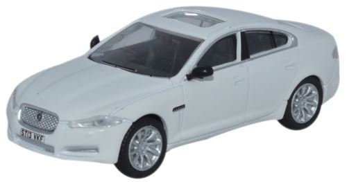 Oxford Diecast 1:76 Scale Jaguar XF Saloon - Polaris White