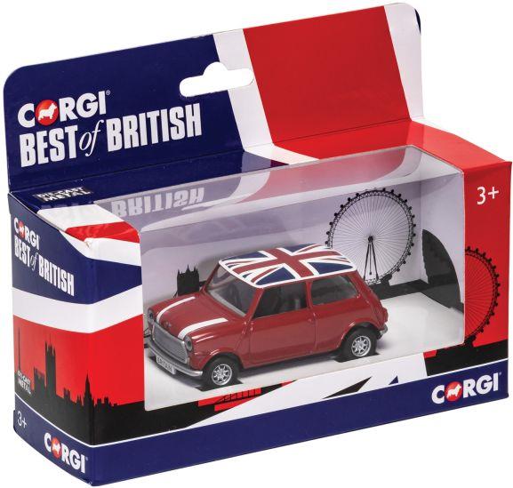 Corgi 1:36 Scale Best of British Classic Mini Red