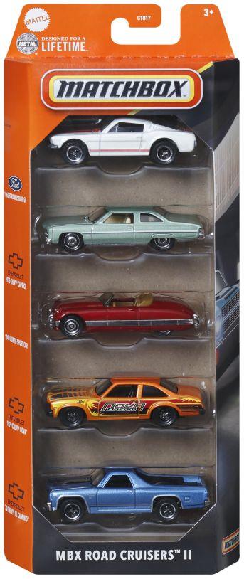 Mattel  Scale Matchbox Basics 5 Pack Assortment
