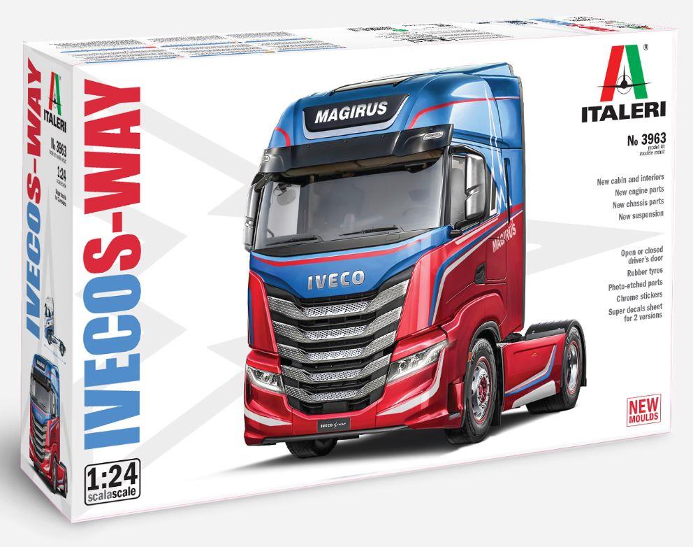 Italeri 3963 1/24 Scale Iveco Stralis S-Way Truck
