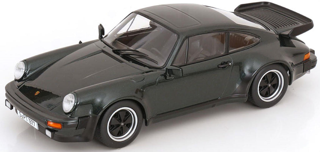KK Scale 1:18th Scale Porsche 911 (930) Turbo 3.3 1977 Dk. Green Metallic