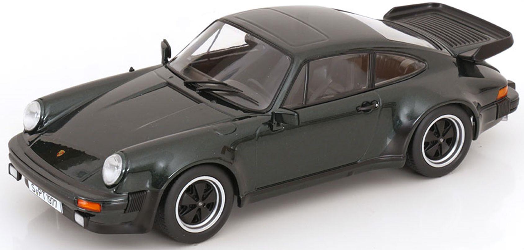 KK Scale 1:18th Scale Porsche 911 (930) Turbo 3.3 1977 Dk. Green Metallic