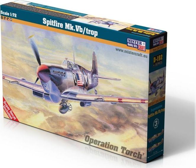 Mistercraft 1:72 Scale Spitfire Mk.Vb/trop