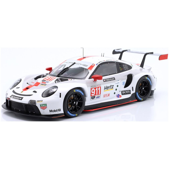 IXO 1:18 Scale Porsche 911 RSR #911 3rd GTLM-Klasse 24h Daytona 2020 Porsche GT Team