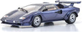 Kyosho  1:18th Scale Lamborghini Countach LP5000 Quattrovalvole Dark Blue