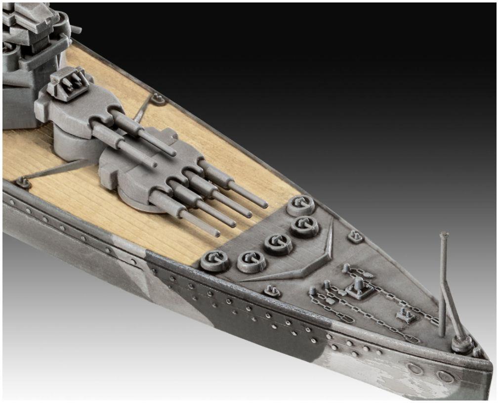 Revell 1:1200 Scale Battleship HMS Duke of York