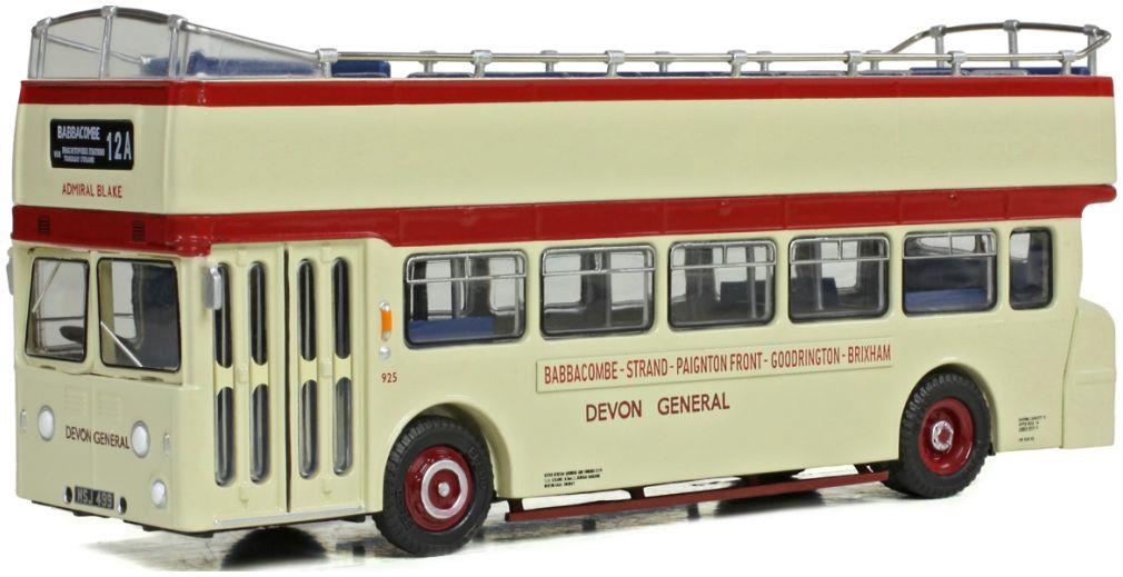 EFE Bus Models 1:76th Scale Leyland Atlantean Open Top Devon General 925 MSJ499