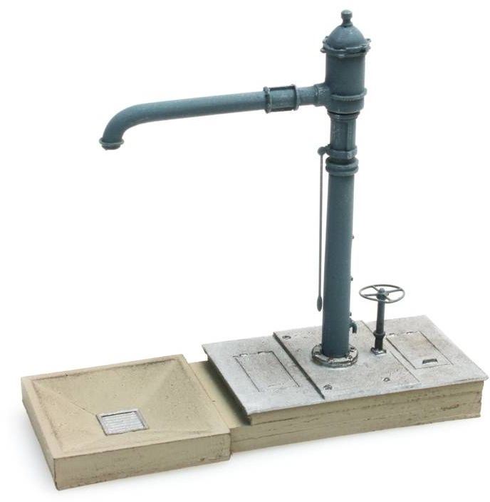 Artitec H0 Scale Water Spout 1:87 Ready-Made, Painted