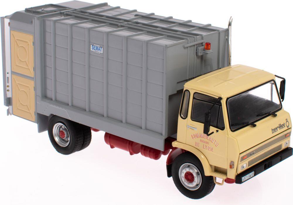 Atlas Editions 1:43 Scale Berliet GC190BN -SEMAT- Lyon Refuse Truck Benne a ordures -Berliet Trucks Collection