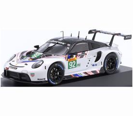 IXO 1:43 Scale Porsche 911 RSR-19 Goodbye #92 Last Race WEC 2022 Estre/Christensen