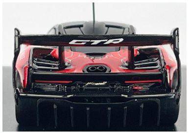 LCD  1:64th Scale McLaren Senna GTR Electroplating Red