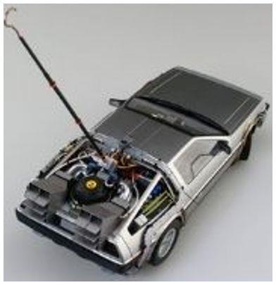 Aoshima  1:24th Scale Time Machine 'Back To The Future Part I'