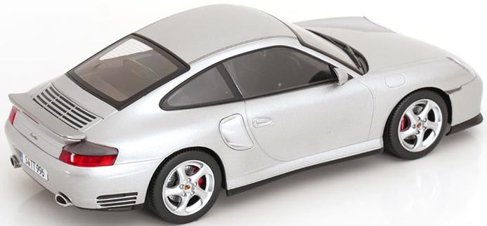 KK Scale 1:18th Scale Porsche 911 (996) Turbo 2000 Silver