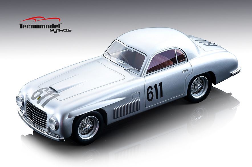 Tecnomodels� 1:18 Scale Ferrari 166 S Coupe Allemano 1949 Mille Miglia #611 Bianchetti/Sala Limited 80 pcs