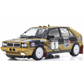 Kyosho 1:18th Scale Lancia Delta HF 4WD Rally Piancavallo 1987 Esso #1