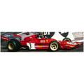 GP Replicas 1:43 Scale Ferrari 312B3 #3 Jacky Ickx Monaco GP 1973