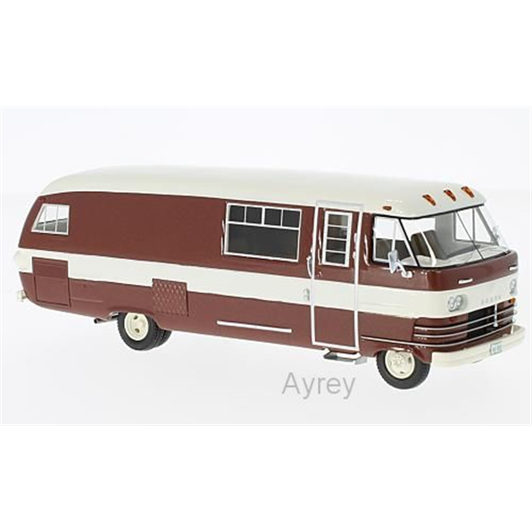 NEO 1:43 Scale Dodge Travco , 1963 brown/white