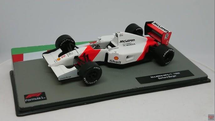 Atlas Editions 1:43 Scale McLaren MP4/7 - 1992 Gerhard Berger F1 Collection - Cased