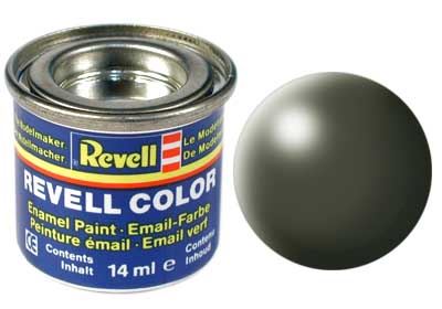 Revell 14ML  Olive Green Silk (14ml Tin)